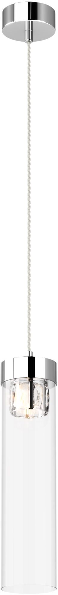 Zuma Line Gem Pendelleuchte 1x28 W chrom-transparent P0389-01D-F4AC
