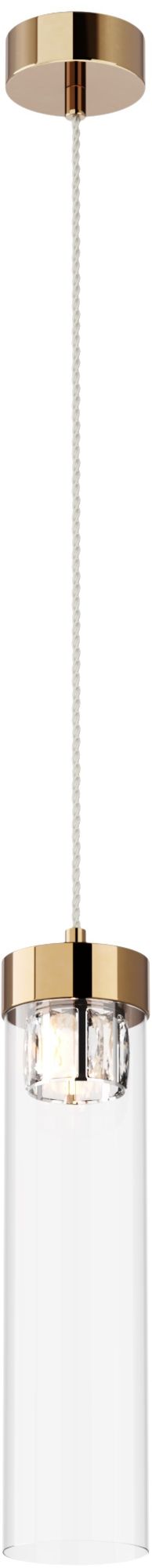 Zuma Line Gem Pendelleuchte 1x28 W transparent-gold P0389-01D-F7AC