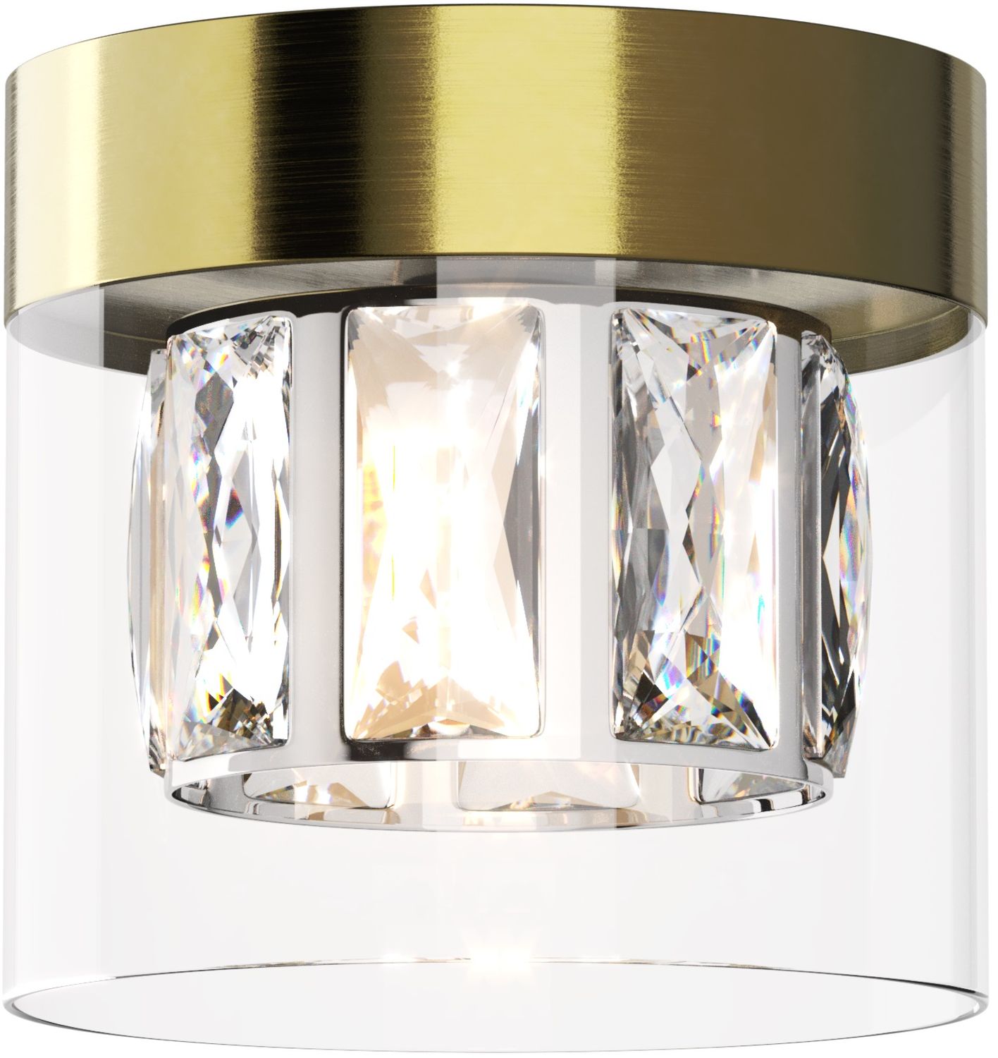 Zuma Line Gem Deckenlampe 1x28 W transparent-braun C0389-01A-0FD2