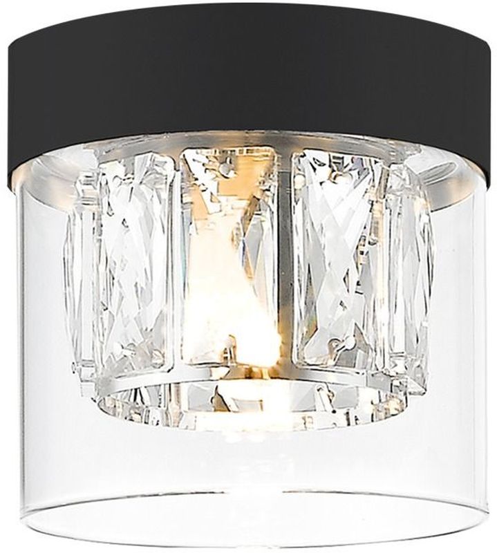 Zuma Line Gem Deckenlampe 1x28 W schwarz-transparent C0389-01A-P7AC