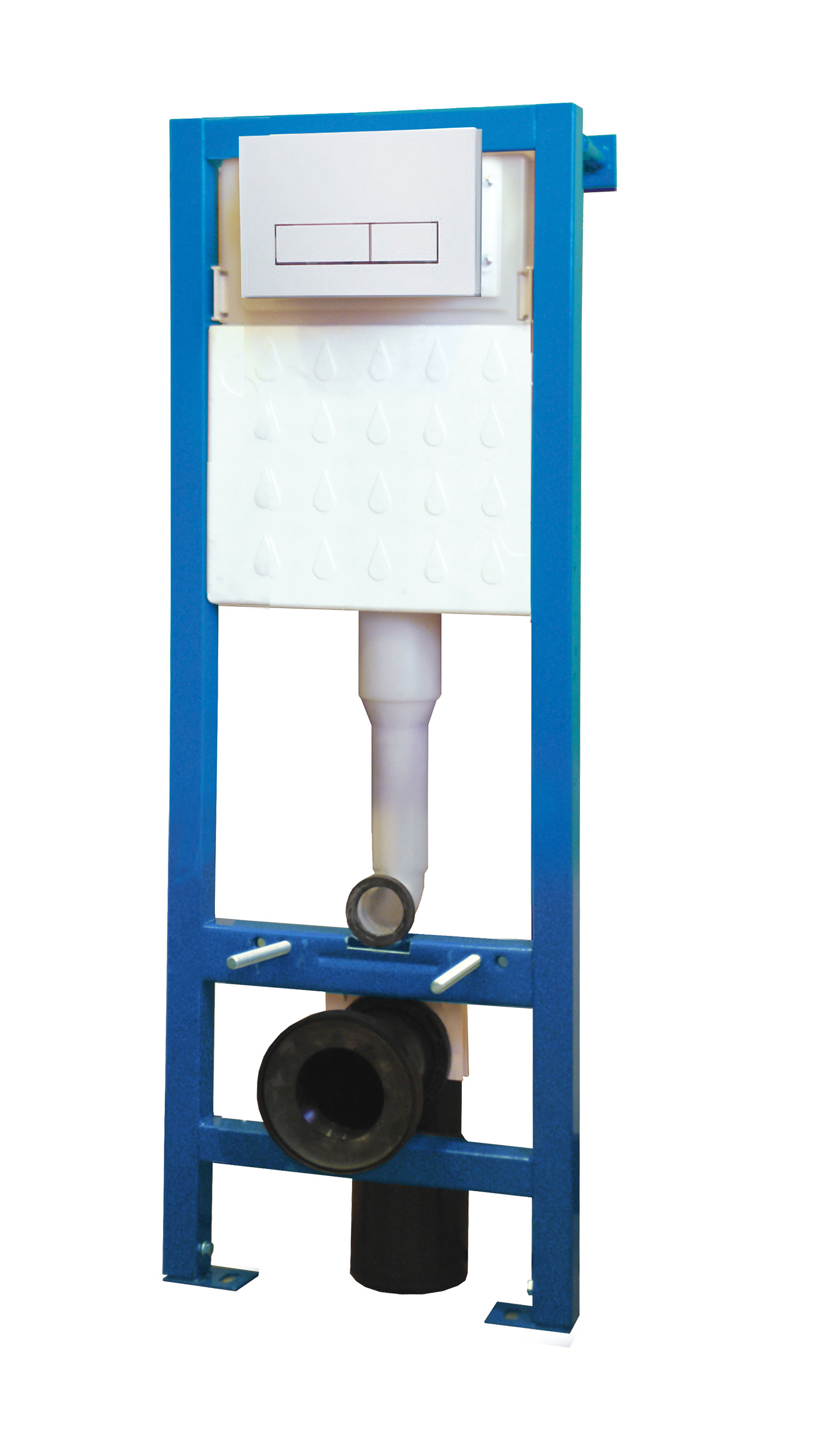 LaVita Lav 101 verdeckter rahmen mit spülknopf in der hängenden Schüssel 5908211411675