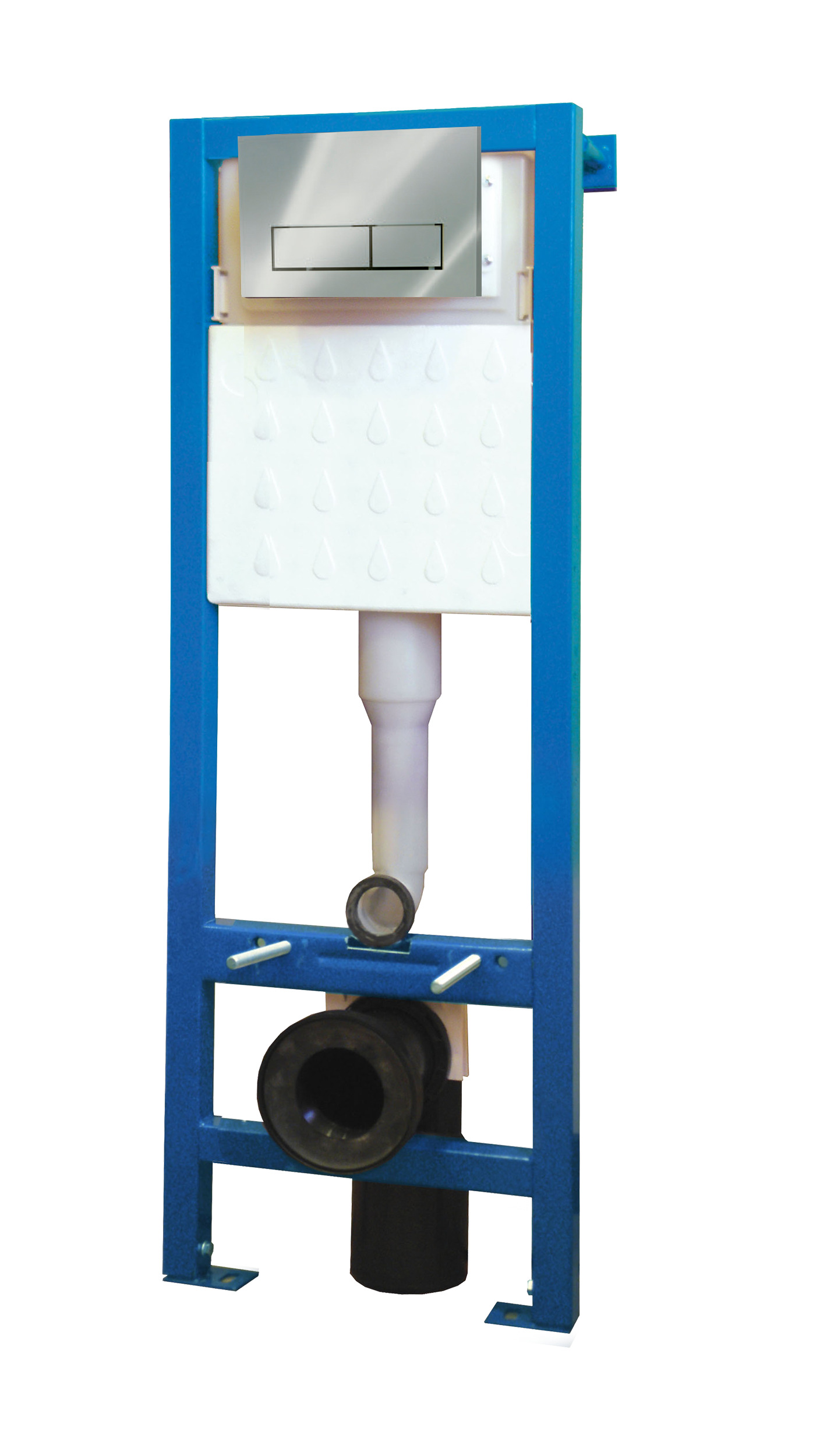 LaVita Lav 101 verdeckter rahmen mit spülknopf in der hängenden Schüssel 5908211411712