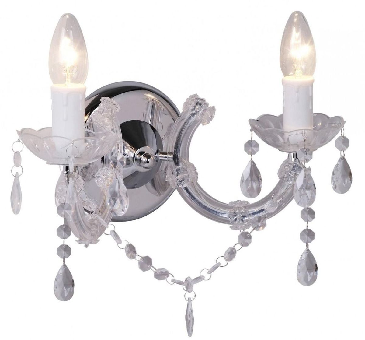 Zuma Line Magnolia Leuchter 2x40 W transparent RLB94016-2A