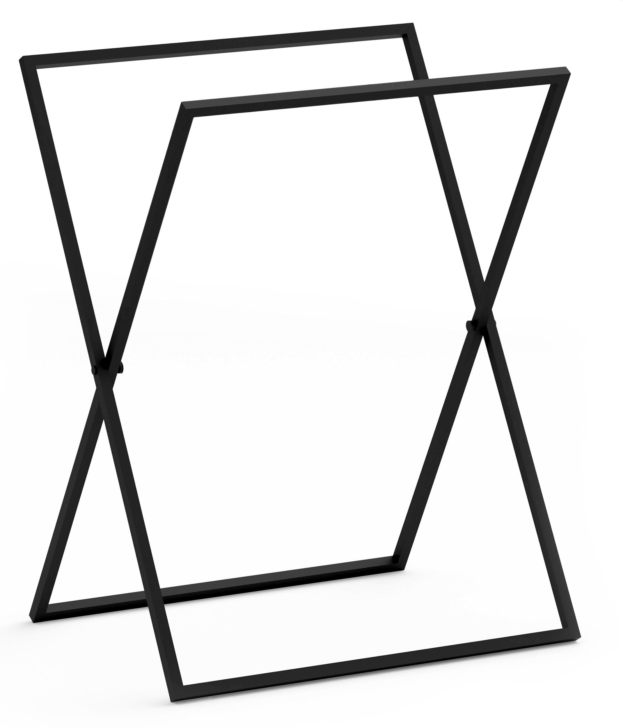 Baltica Design Birk Handtuchhalter schwarz 5904107905075