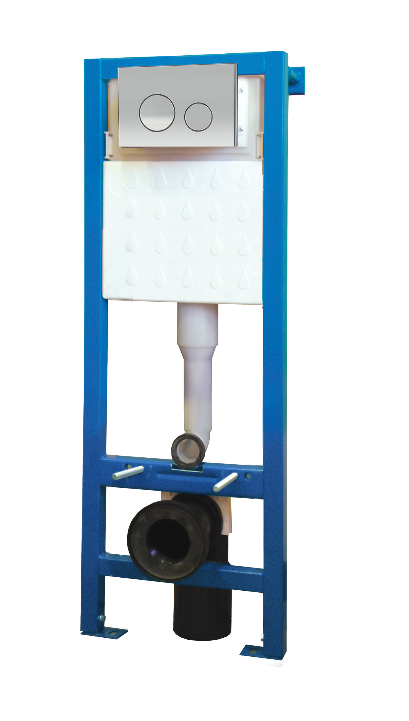 LaVita Lav 101 verdeckter rahmen mit spülknopf in der hängenden Schüssel 5908211411729