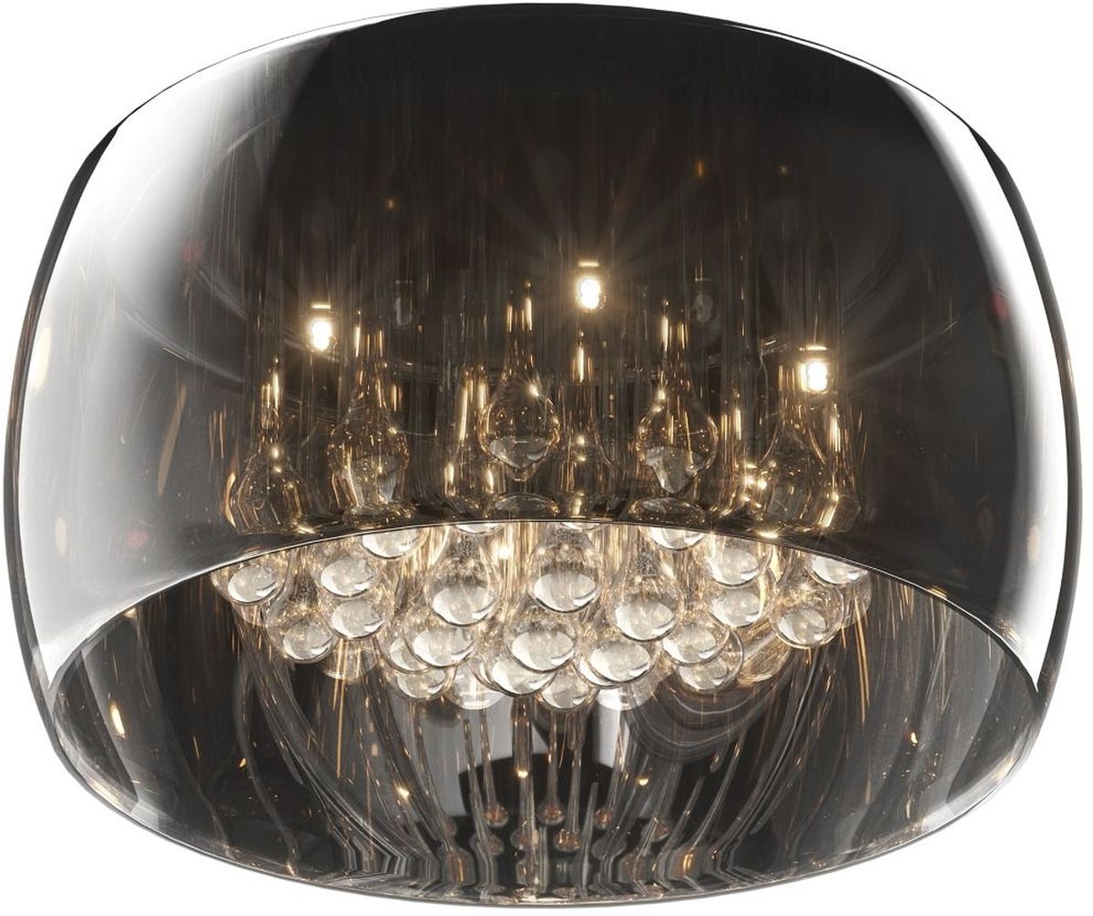 Zuma Line Crystal Deckenlampe 5x42 W chrom-verraucht-kristall C0076-05L-F4FZ