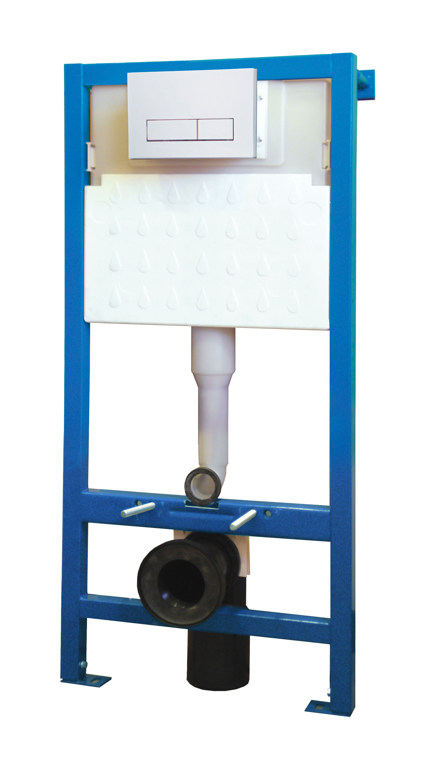 LaVita Lav 100 verdeckter rahmen mit spülknopf in der hängenden Schüssel 5908211411798