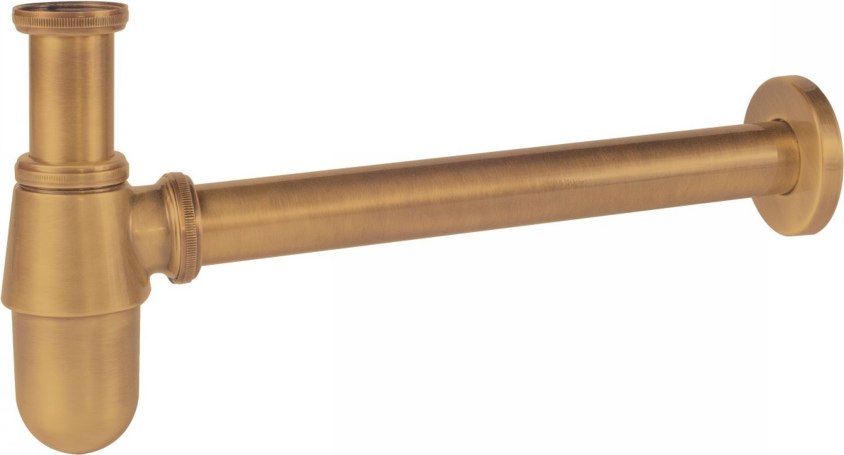 Tres Siphon für das Waschbecken flaschen gold 03463430OM