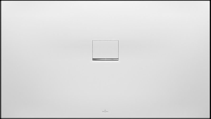 Villeroy & Boch Squaro Infinity Rechteckige Duschwanne 150x90 cm grau UDQ1590SQI2LV-3S