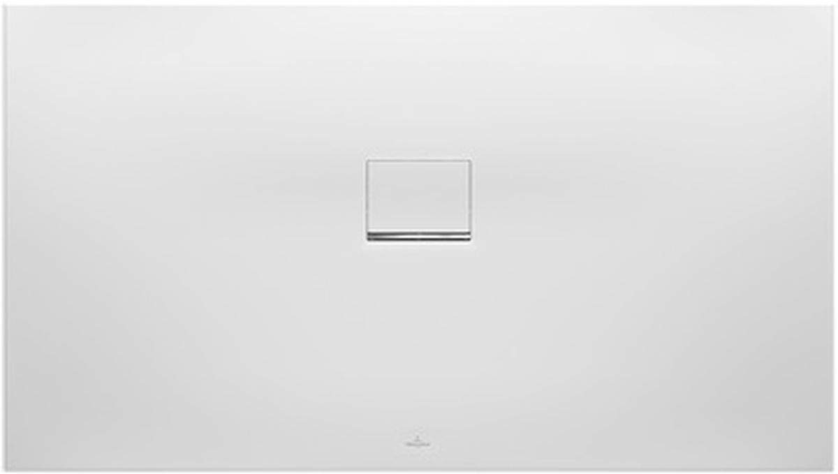 Villeroy & Boch Squaro Infinity Rechteckige Duschwanne 160x90 cm grau UDQ1690SQI2V-3S