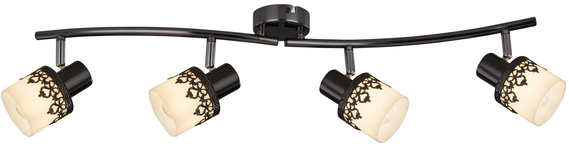 Rabalux Lacey Deckenlampe 4x40 W weiß-schwarz 5344