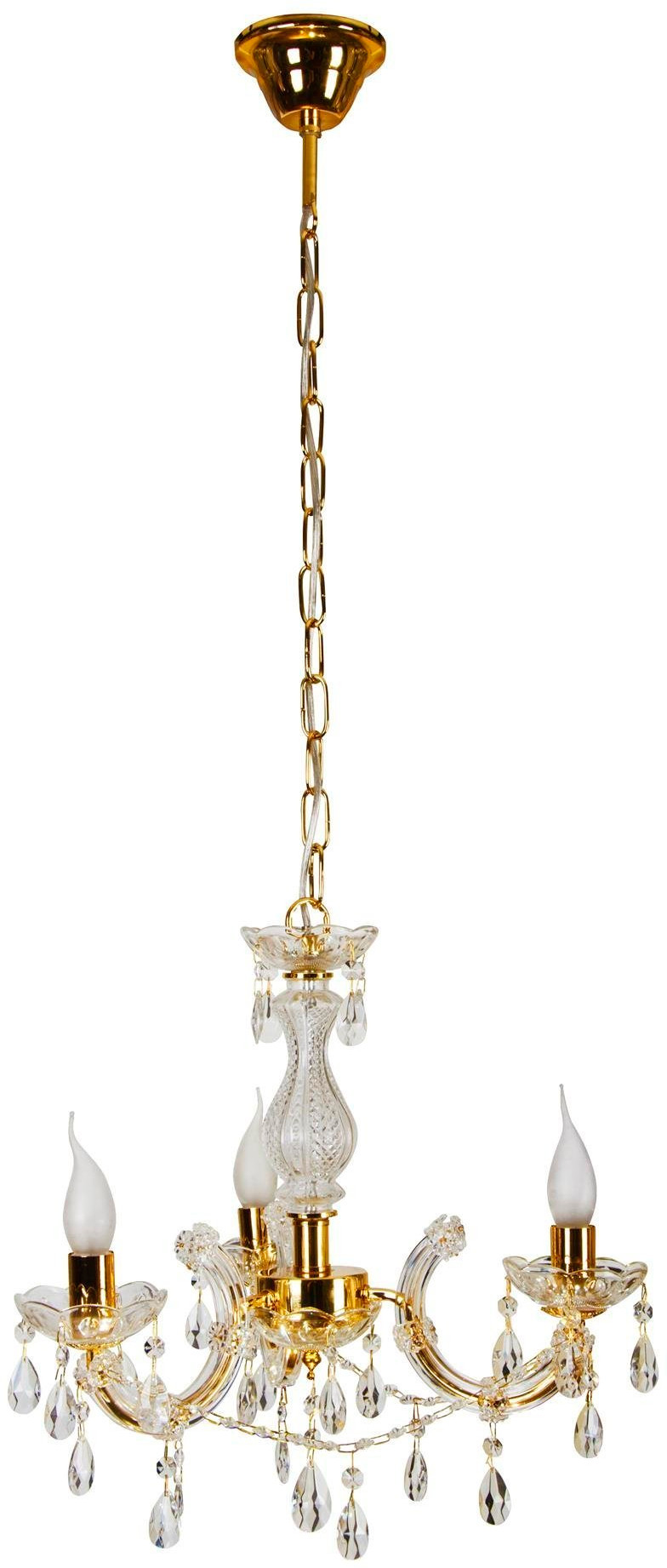 Candellux Maria Teresa Pendelleuchte 3x40 W gold 33-94639