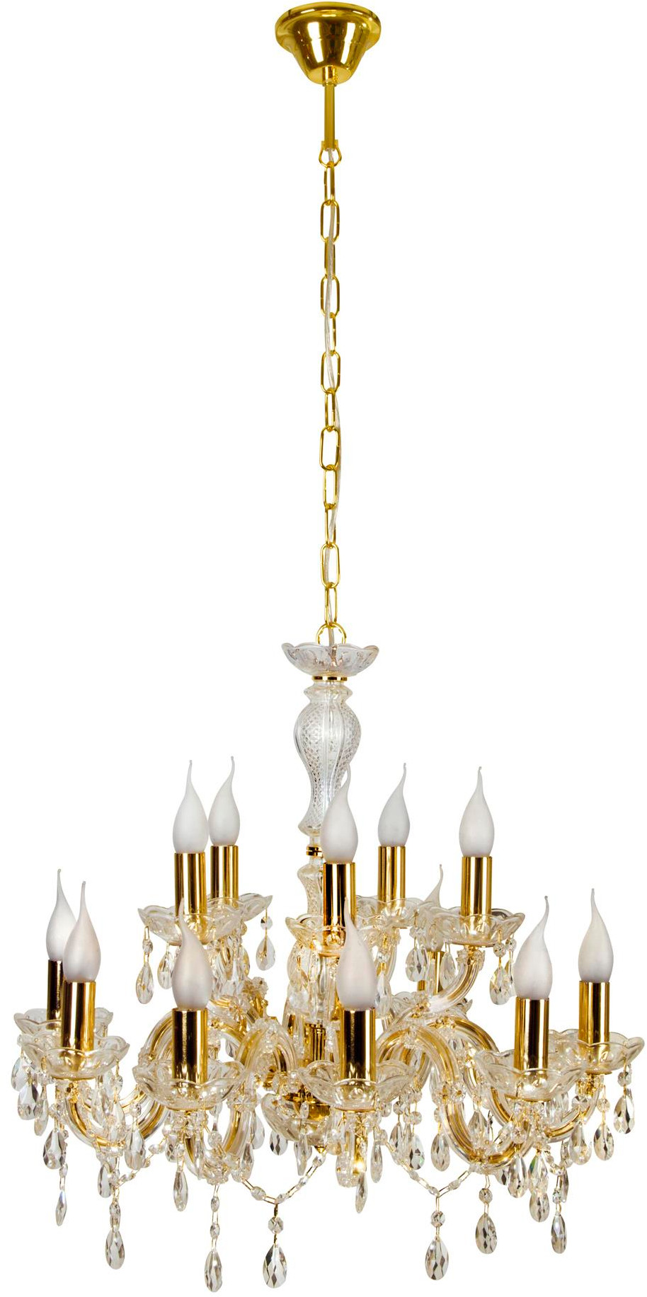 Candellux Maria Teresa Pendelleuchte x40 W gold 30-94608