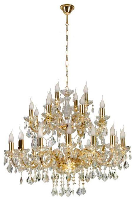 Candellux Maria Teresa Pendelleuchte x40 W gold 30-94622