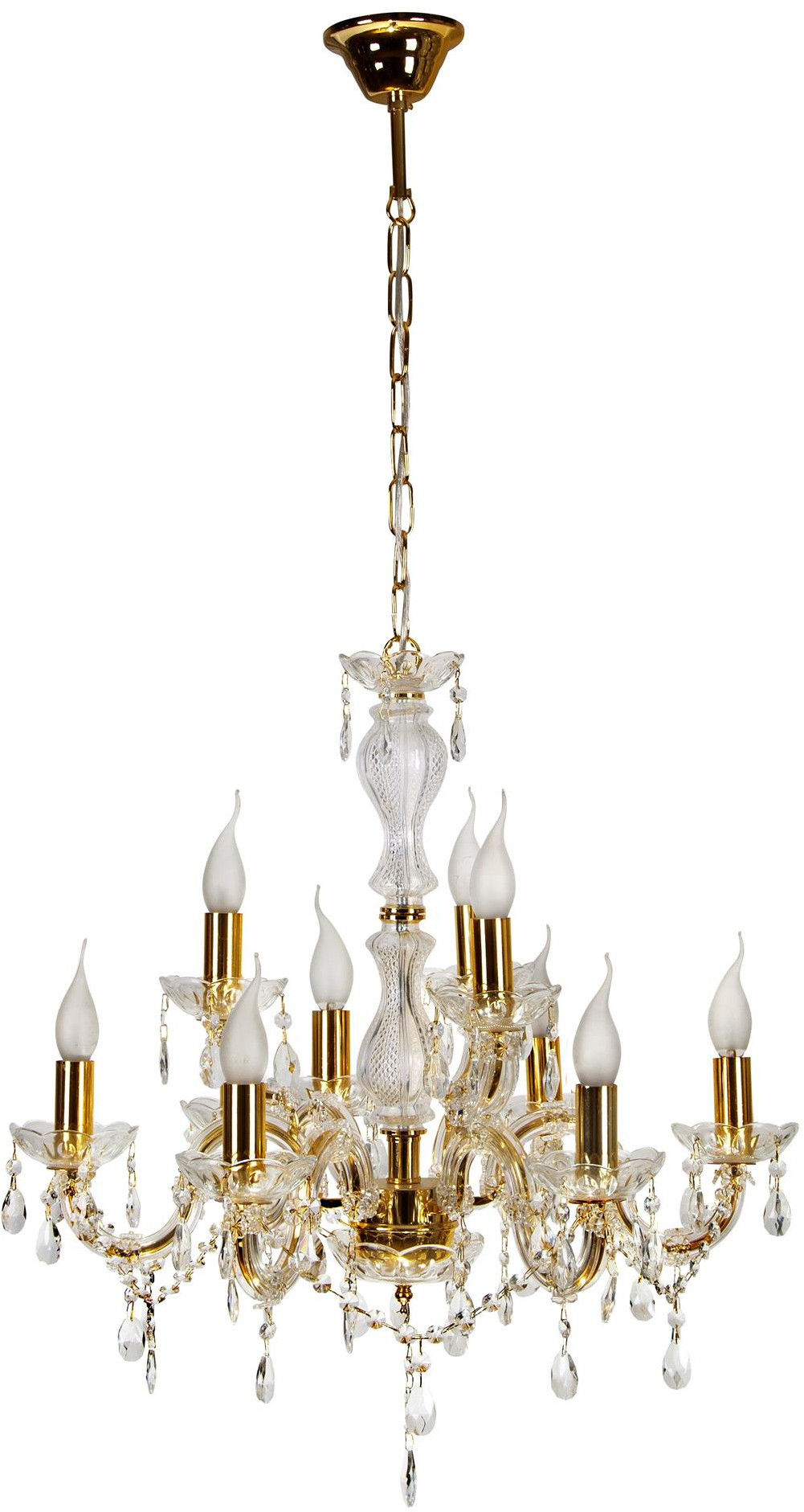Candellux Maria Teresa Pendelleuchte x40 W gold 39-95841