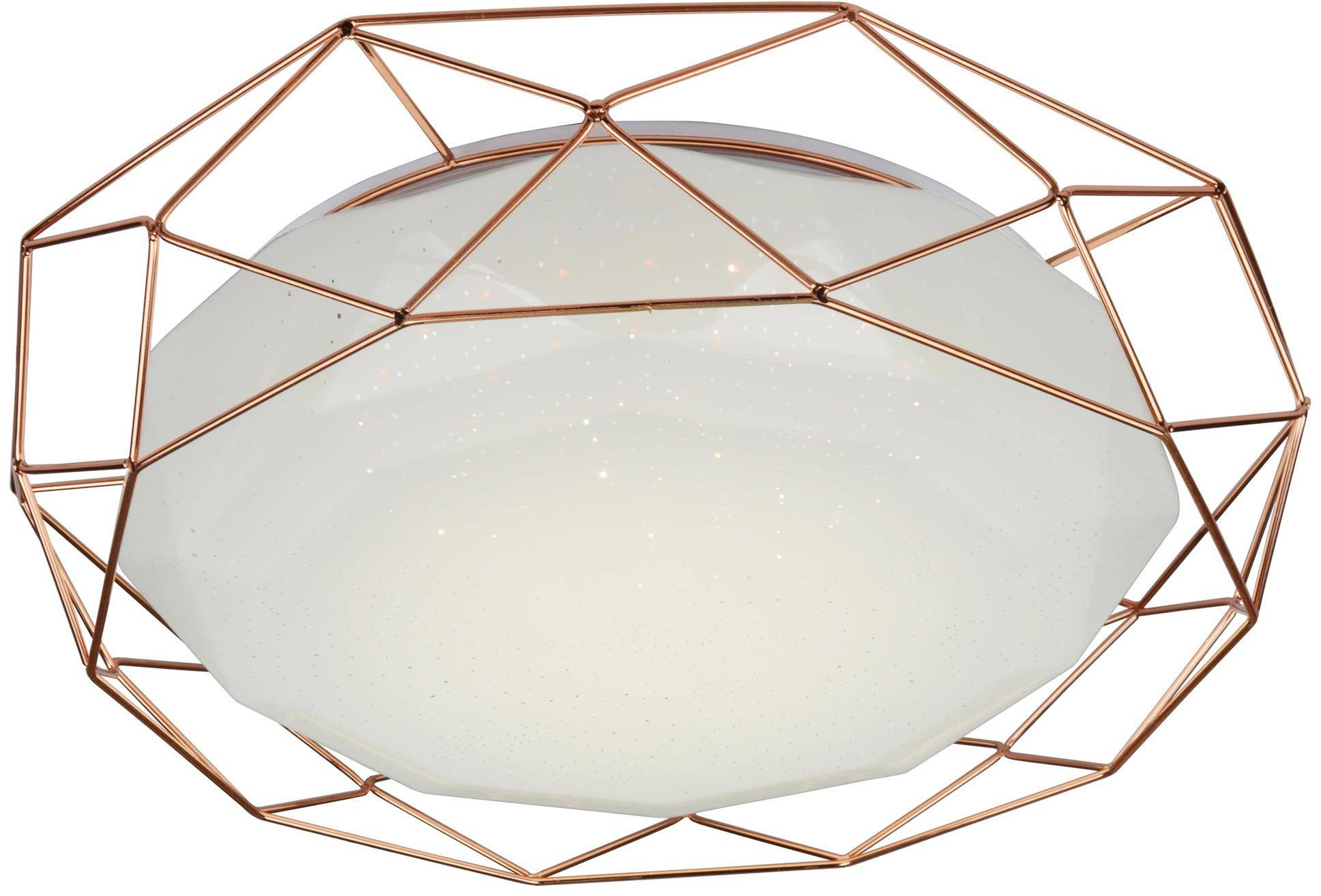 Candellux Sven Decke 1x24 W weiß-gold 98-73174