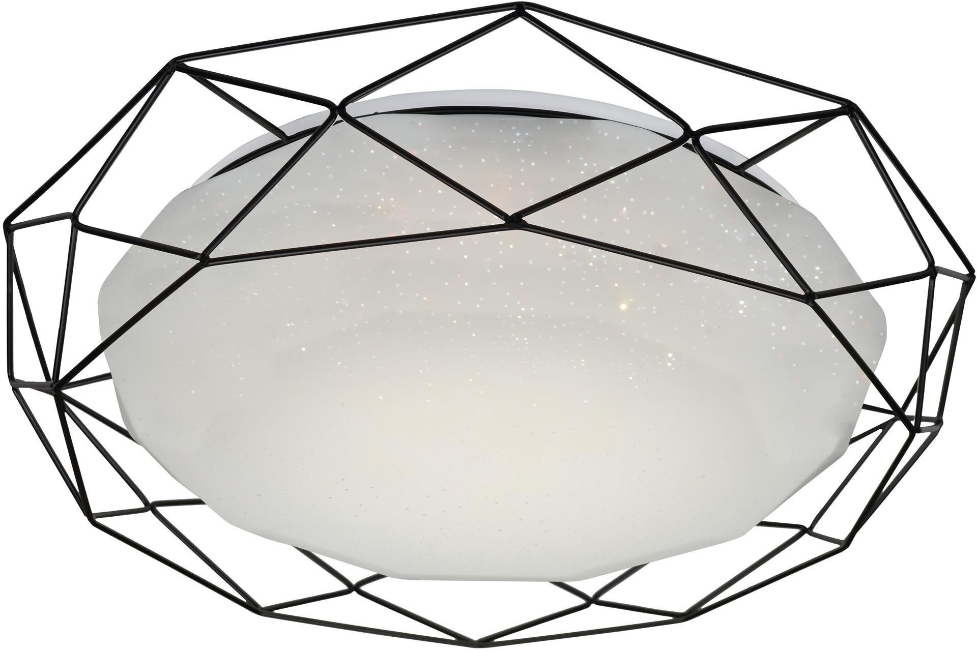 Candellux Sven Decke 1x24 W weiß-schwarz 98-73167