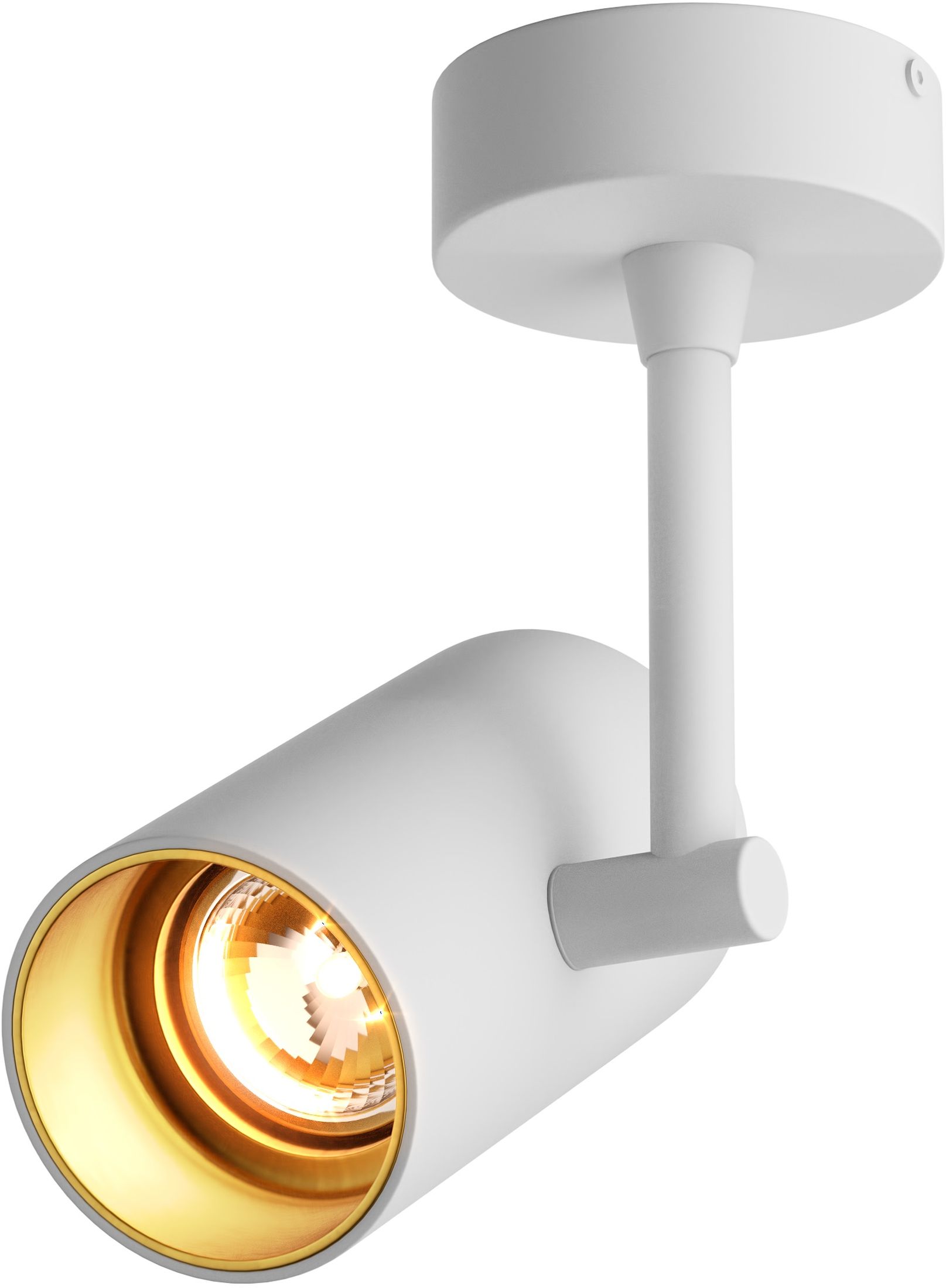 Zuma Line Tori Deckenlampe 1x50 W weiß-gold 20014-WH-N