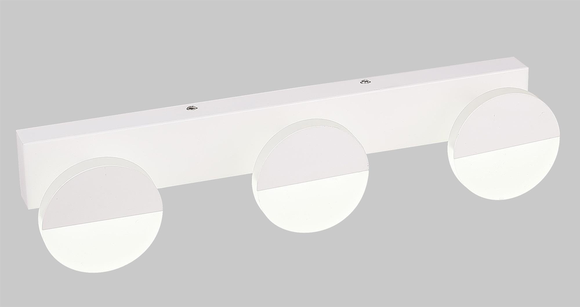 Candellux Sing Leuchter 3x3 W weiß 23-72818