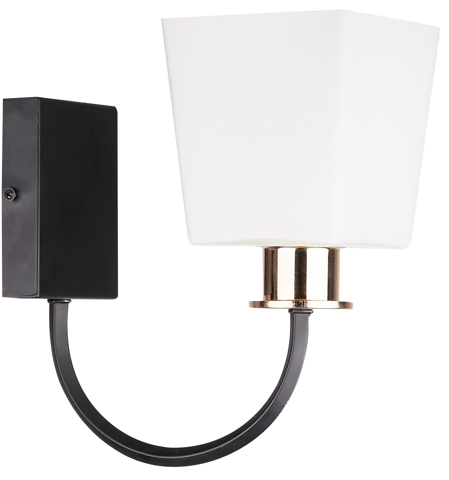Candellux Schubert Leuchter 1x40 W schwarz-gold 21-74225