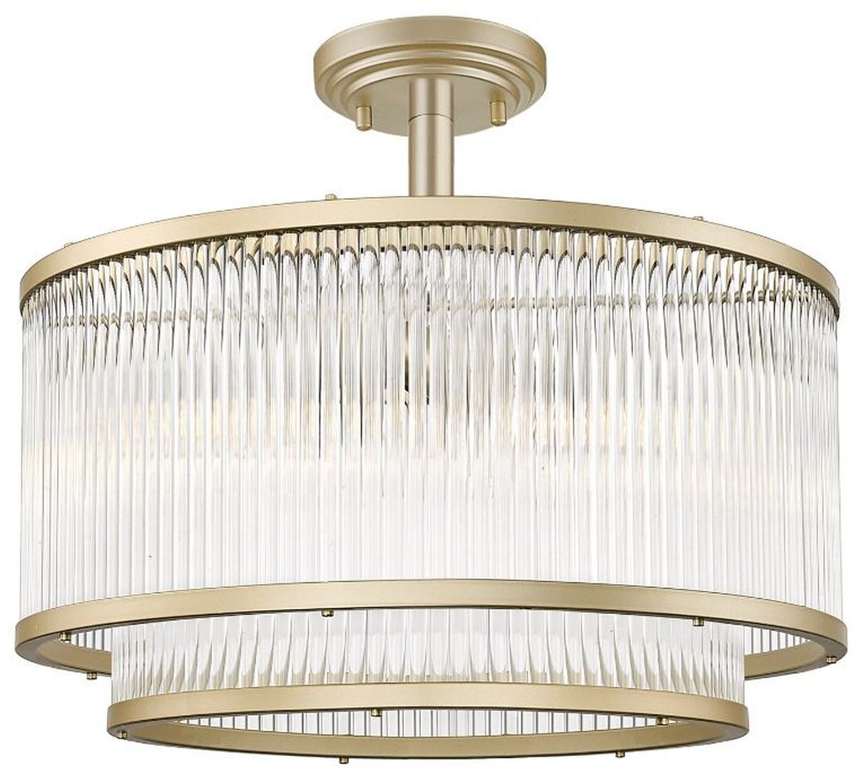 Zuma Line Sergio Deckenlampe 5x60 W transparent-gold C0528-05H-V6AC