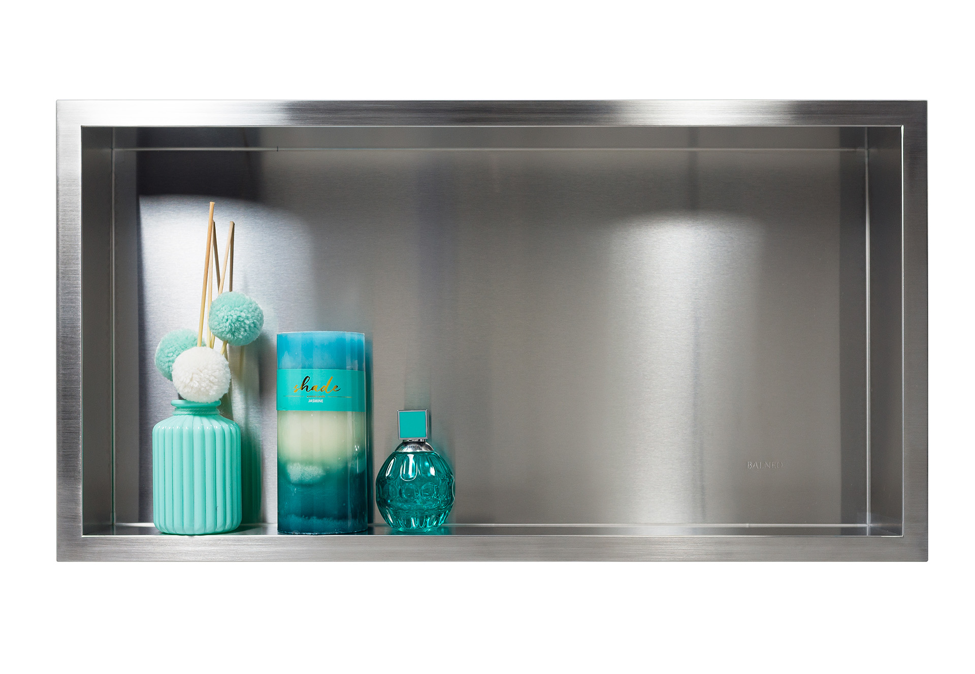 Balneo Wall-Box One Inox Nischenregal 60 cm stahl OB-IN3