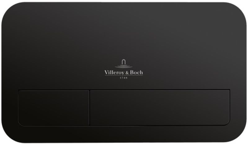 Villeroy & Boch ViConnect Betätigungsplatte für Toilette schwarz 922490AN