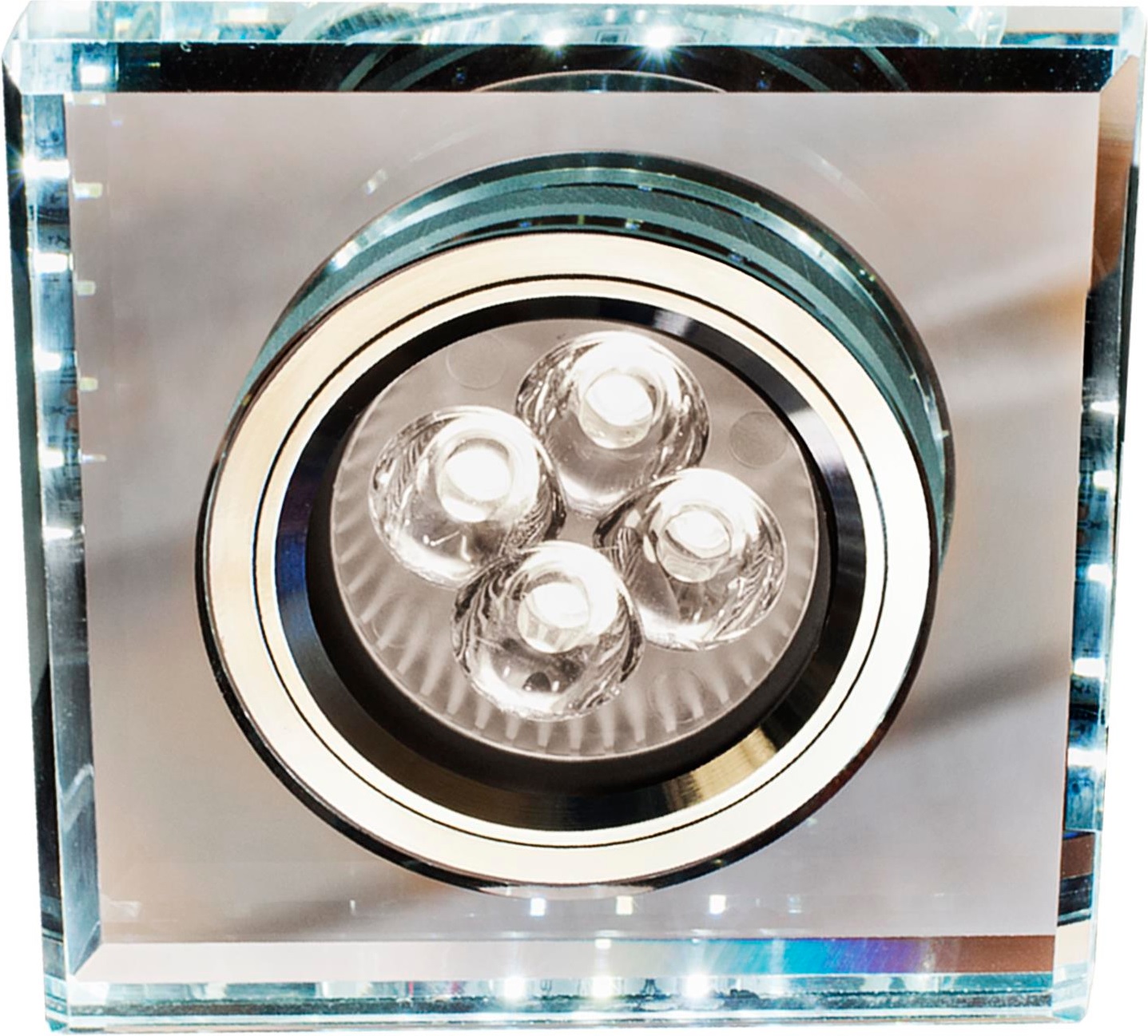 Candellux Eingebaute Lampe 1x50 W chrom-transparent 2226927