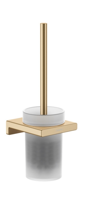 Hansgrohe AddStoris Klobürste verschraubt glas-braun 41752140