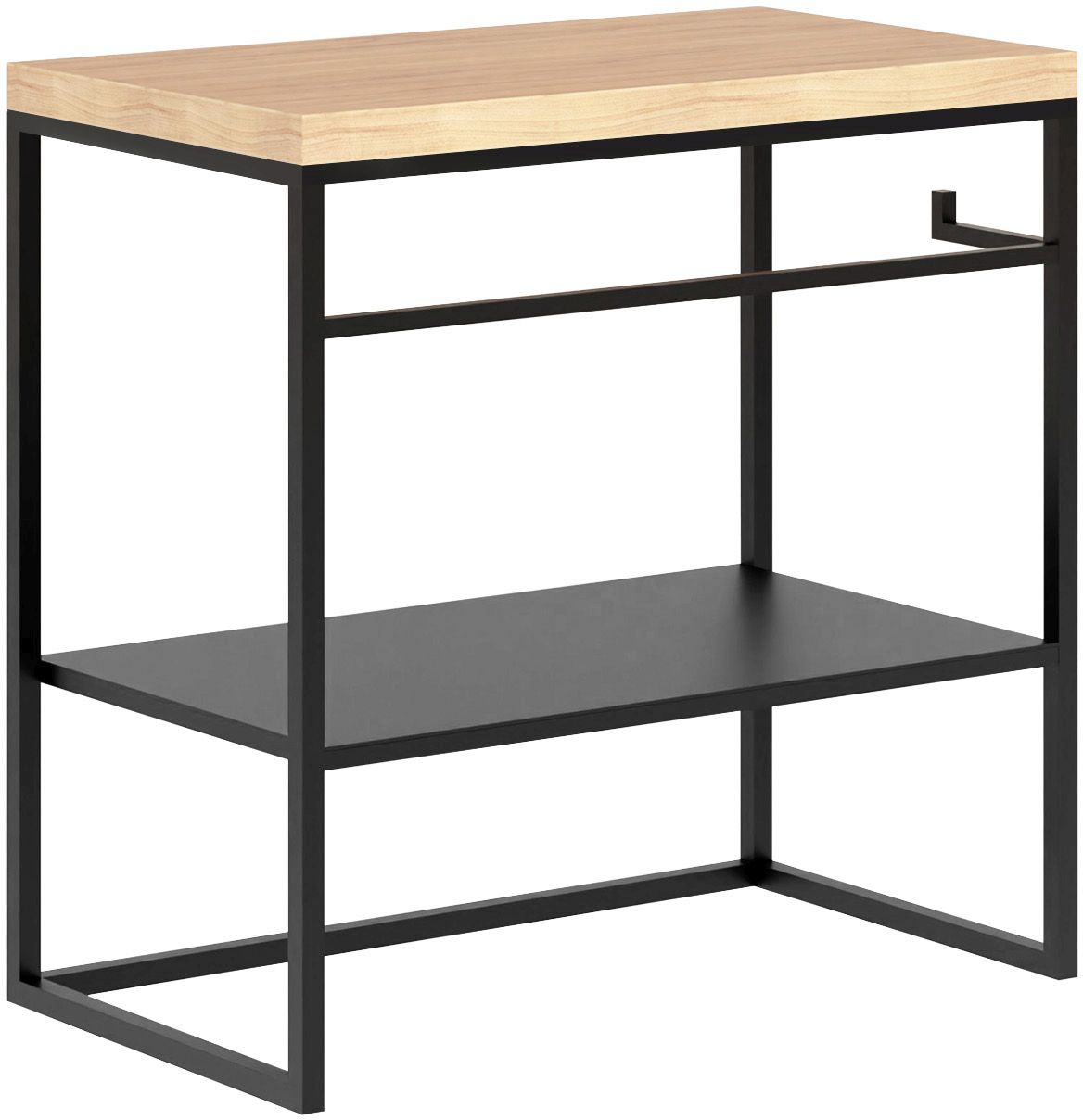 Baltica Design Linn Konsole 75x43x75 cm schwarz-eiche 5904107906287