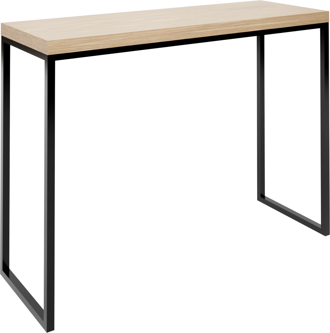 Baltica Design Laila Konsole 75x35x75 cm schwarz-eiche 5904107906393