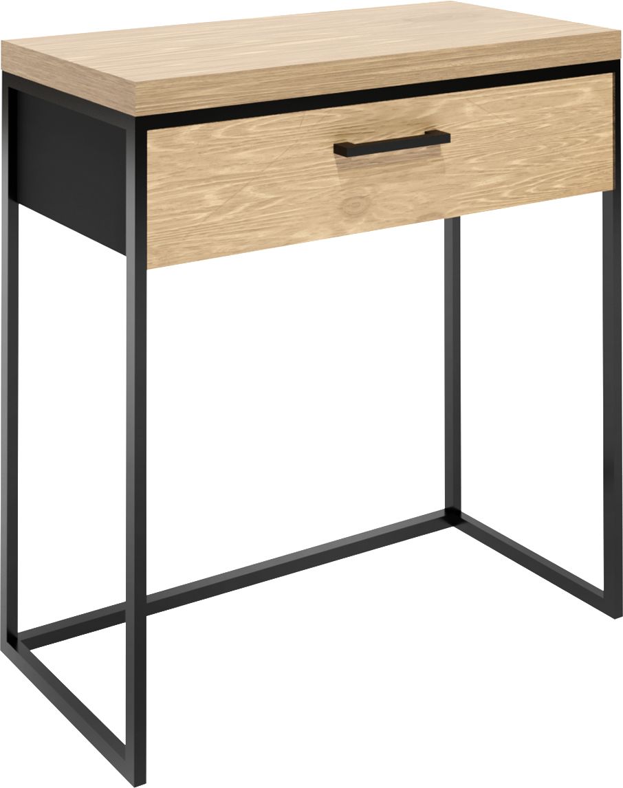 Baltica Design Elin Kabinett 75x43x75 cm Unterschrank stehend schwarz-eiche 5904107906454