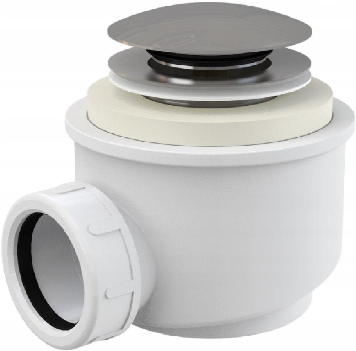 Besco Badewannensiphon chrom SMA-KK