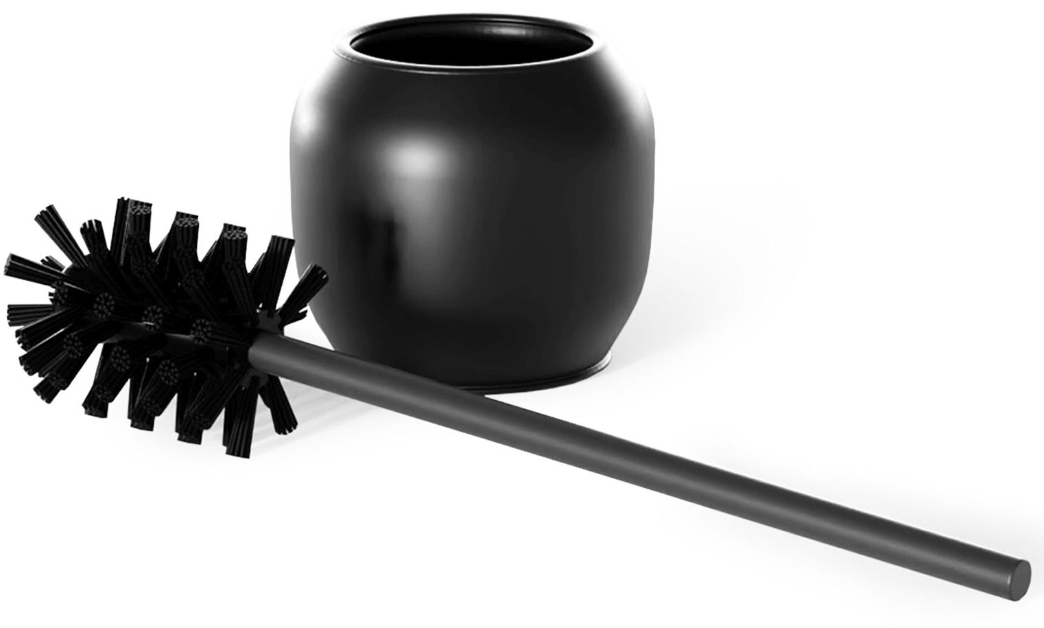 Baltica Design Keg Klobürste gestellt schwarz 5904107906140