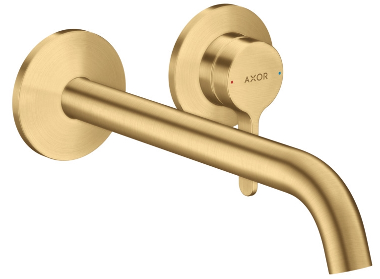 Axor One Waschtischarmatur Unterputz gold 48120250