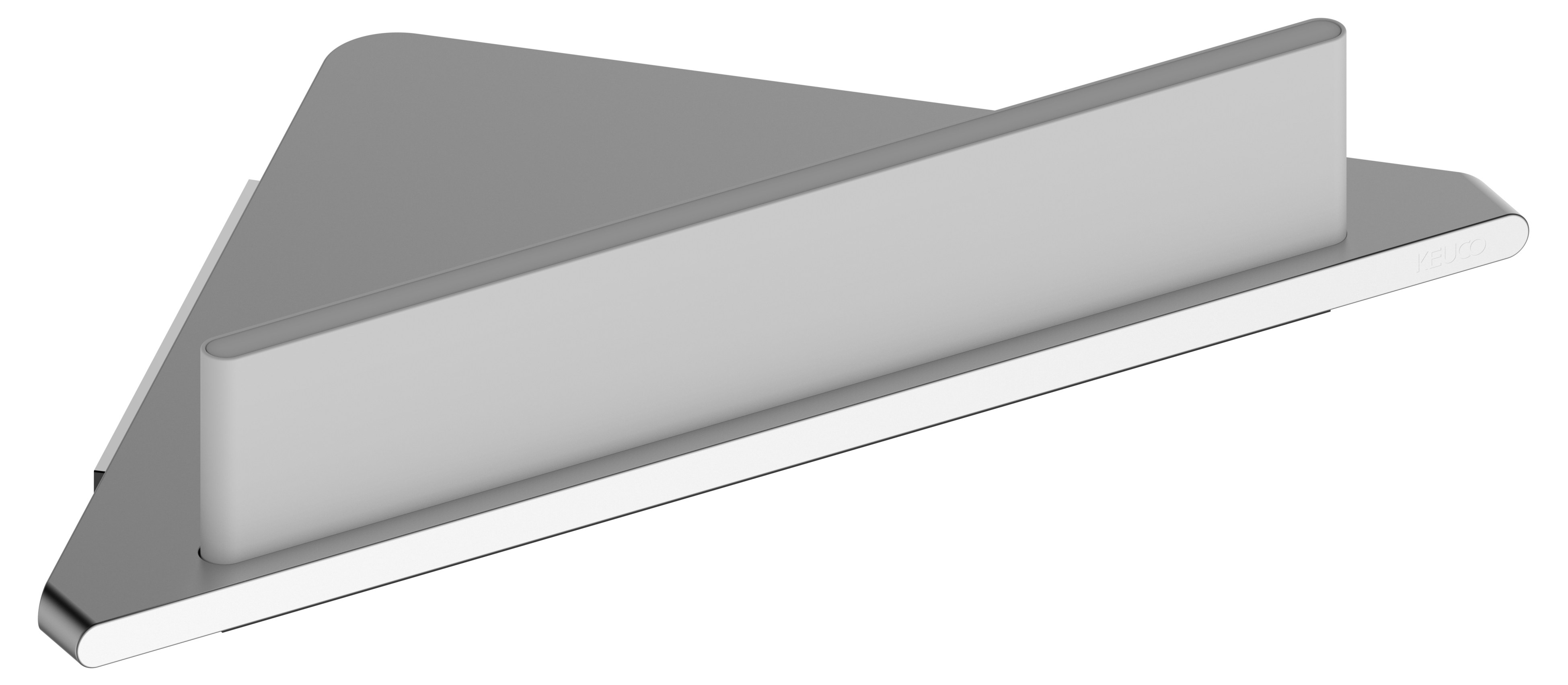 Keuco Edition 400 Eck-Duschregal 24.5 cm stahl 11557170100