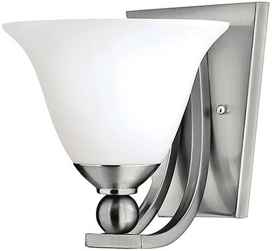 Elstead Lighting Bolla Wandleuchte 1x100 W nikel HK-BOLLA1