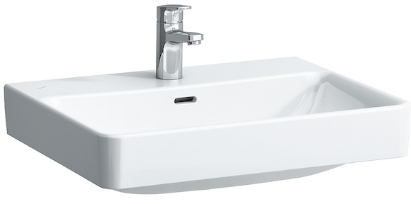 Laufen Pro S Waschbecken 60x46.5 cm rechteckig Klassisch-Aufsatzwaschbecken weiß H8169634001041