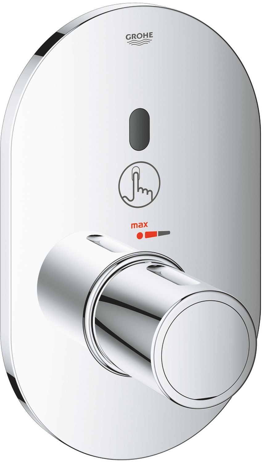 Grohe Eurosmart Cosmopolitan Duschbatterie Unterputz mit Thermostat StarLight Chrome 36456000