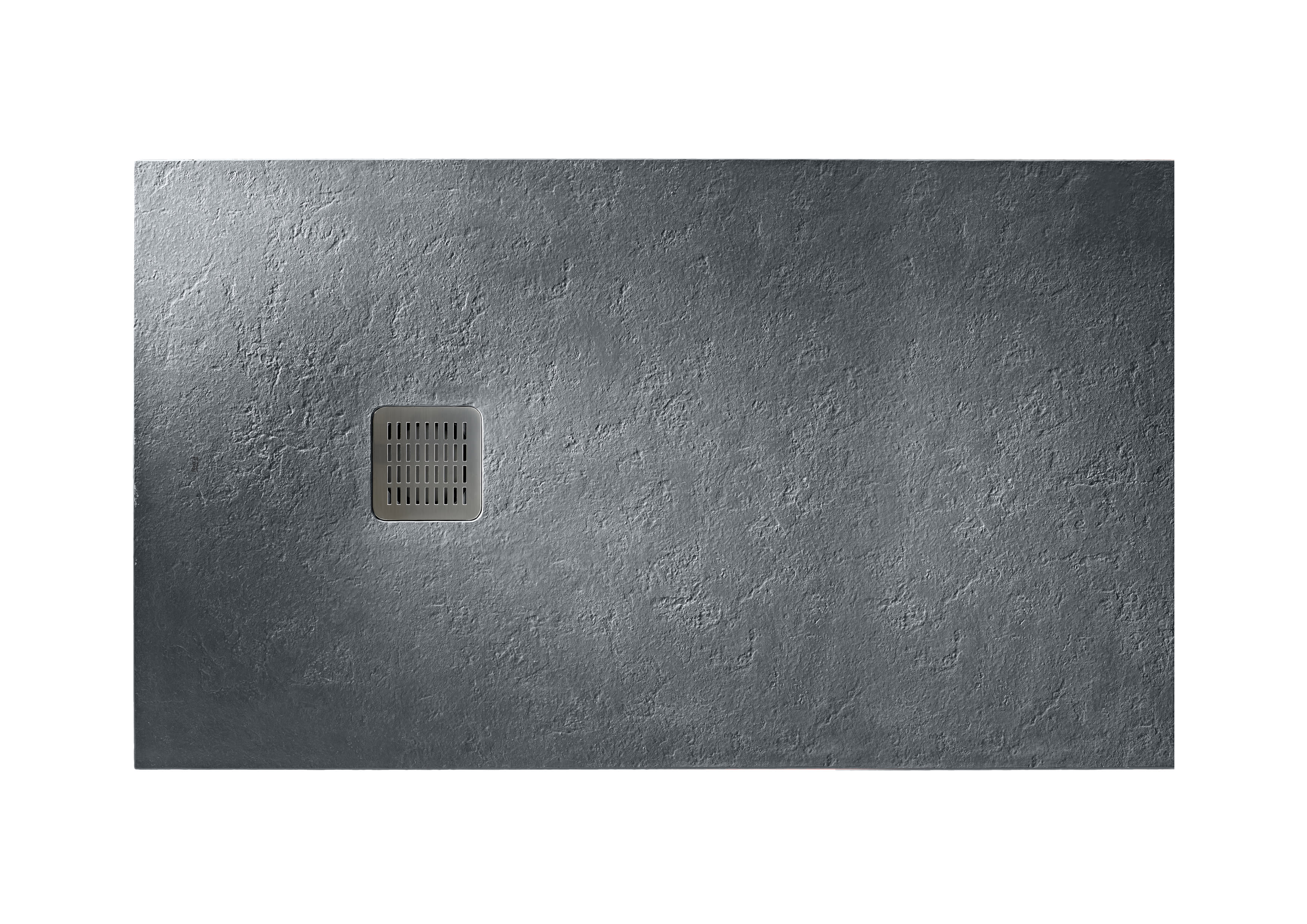 Roca Terran Rechteckige Duschwanne 100x80 cm grau AP1013E832001200