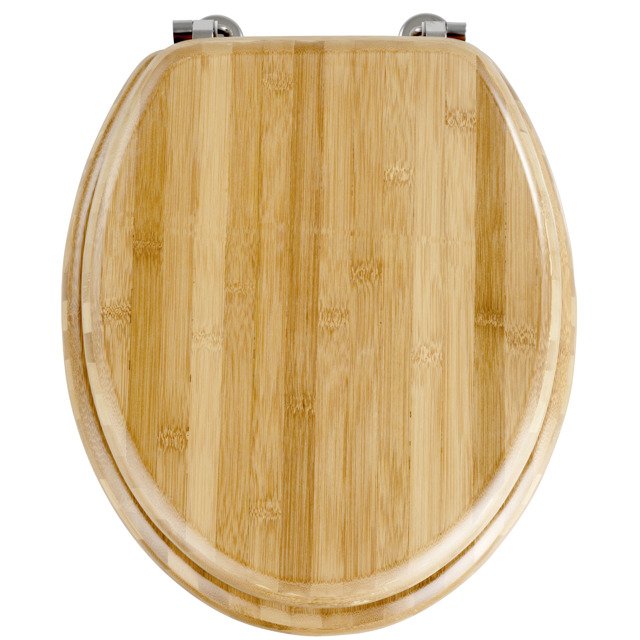 Wenko Bamboo WC-Sitz braun 144726100