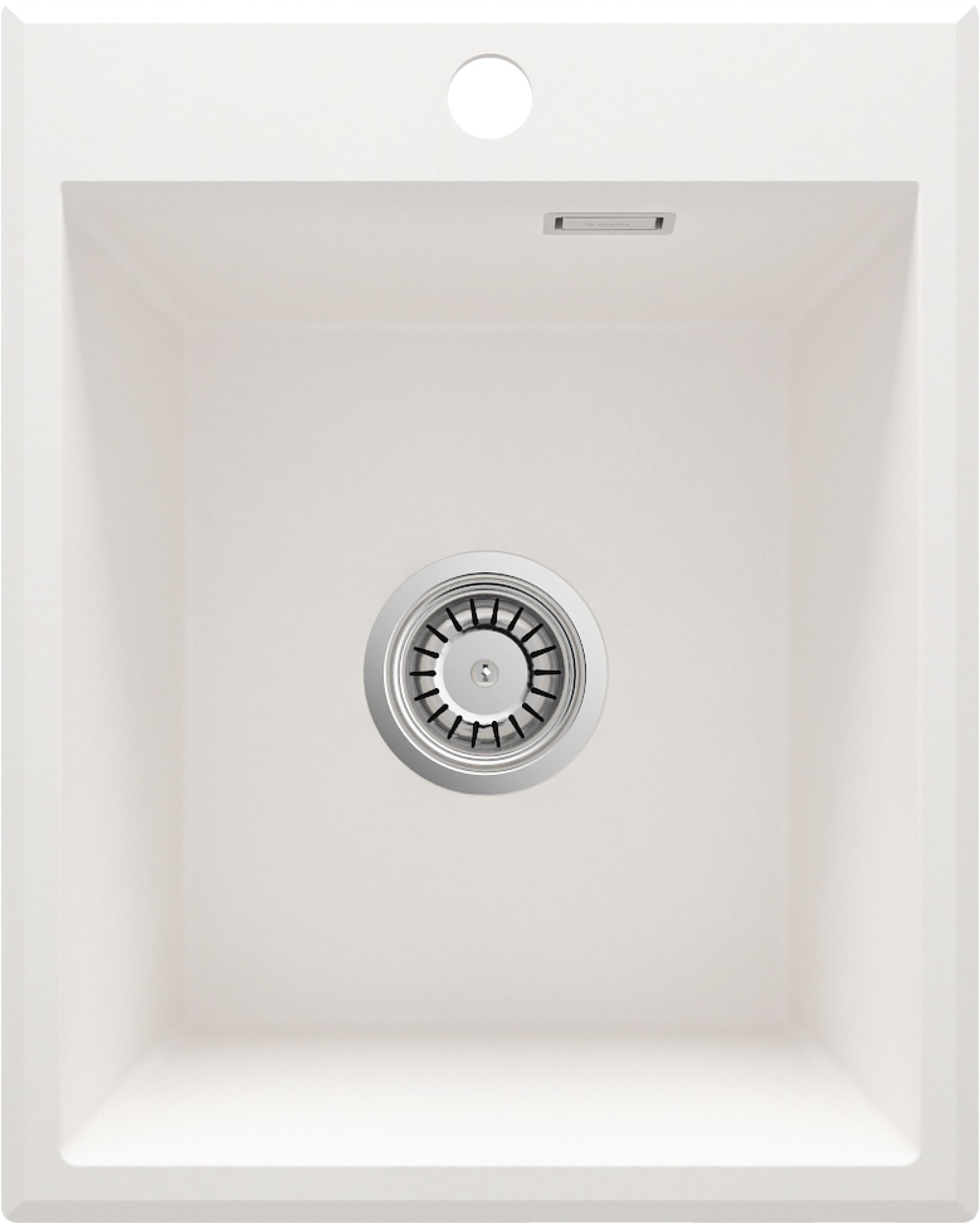 Deante Eridan granitspüle 50x40 cm weiß ZQE_A104