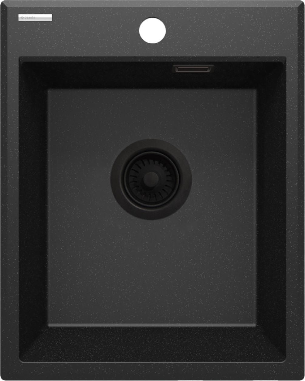 Deante Eridan Granitspüle 50x40 cm grau/graphit/onyx ZQE_G104