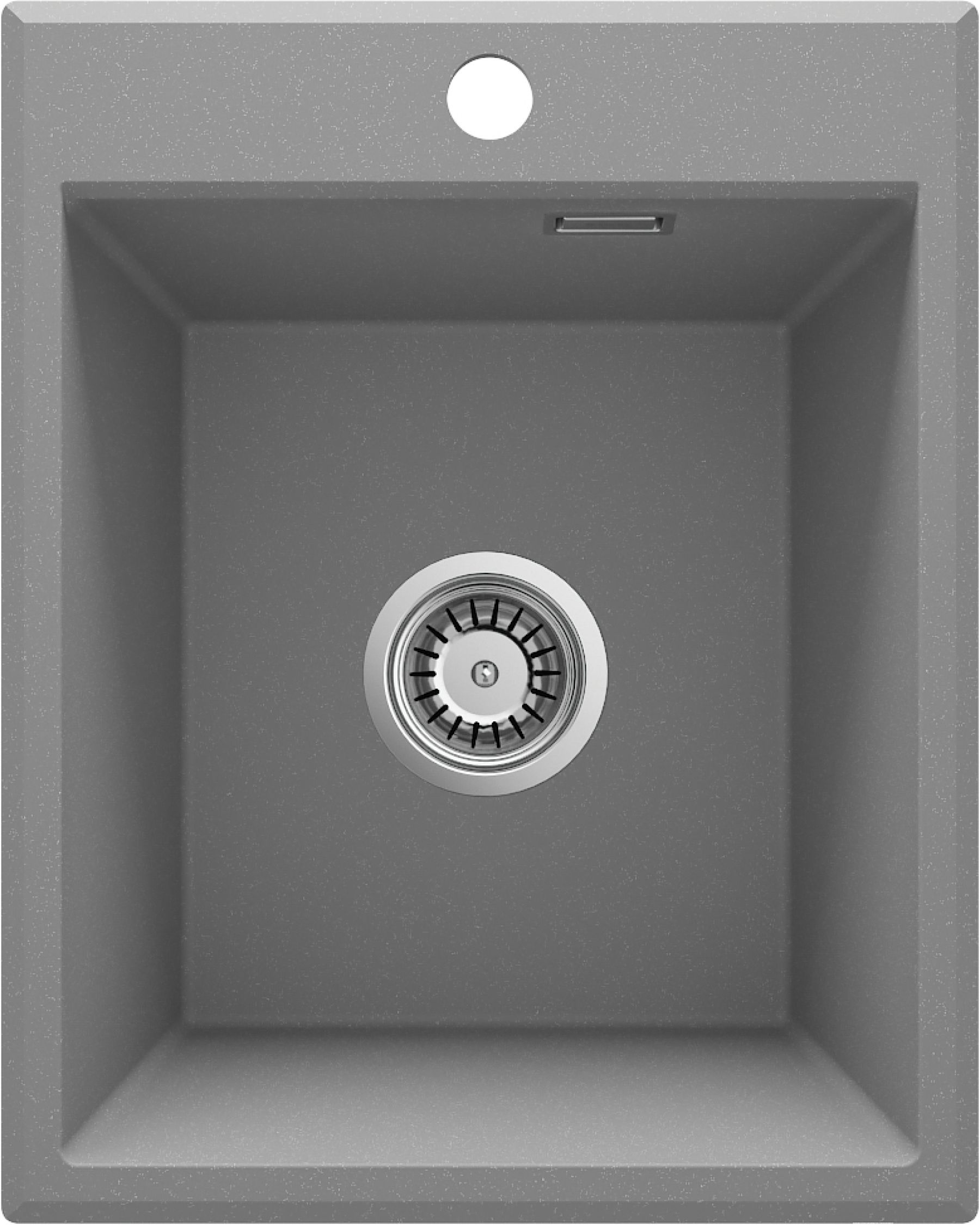 Deante Eridan granitspüle 50x40 cm grau/graphit/onyx ZQE_S104