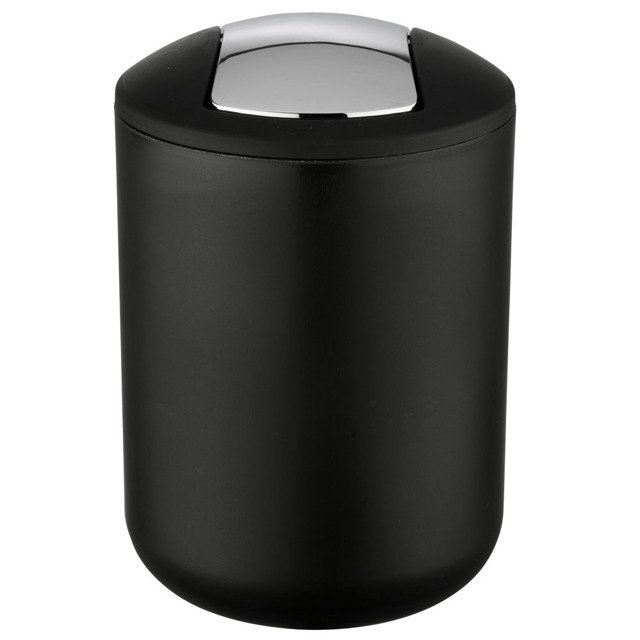 Wenko Brasil Papierkorb 2 l schwarz 21211100