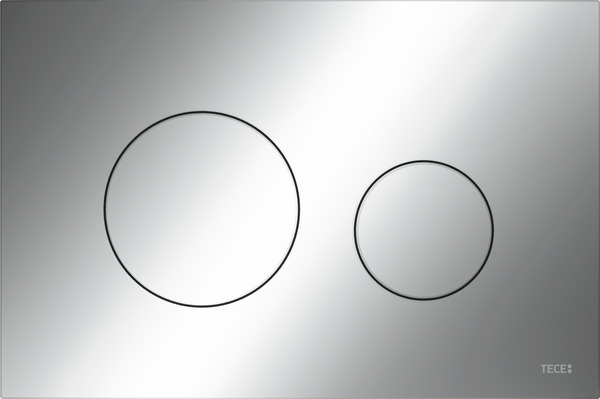Tece Loop Betätigungsplatte für Toilette glänzender Chrom 9240921