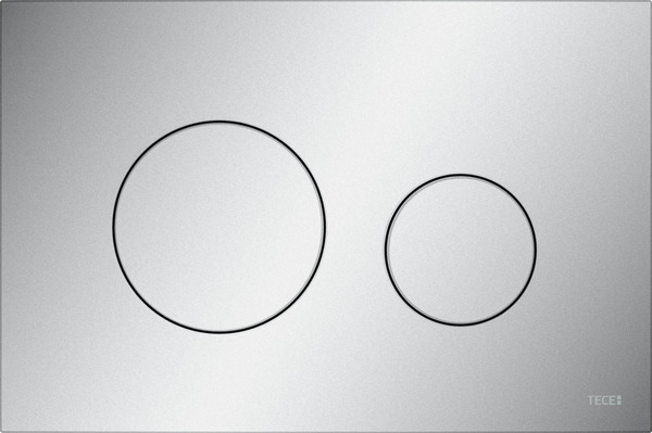 Tece Loop Betätigungsplatte für Toilette mattchrom 9240922