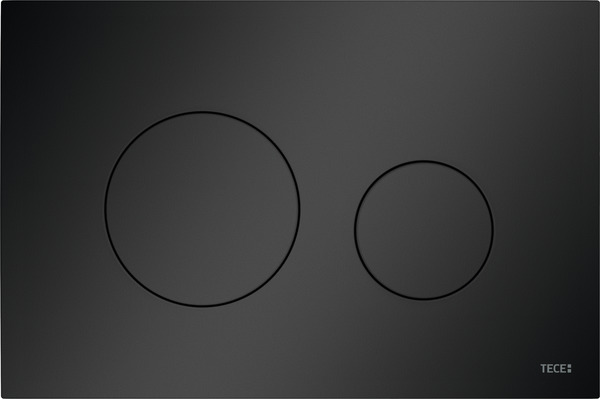 Tece Loop Betätigungsplatte für Toilette schwarz 9240925