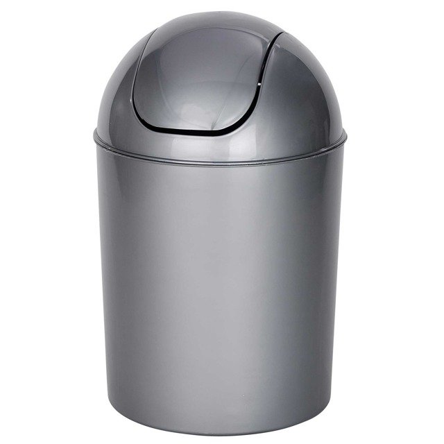 Wenko Economic Papierkorb 6 l grau 21886100