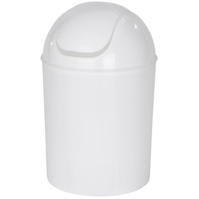 Wenko Economic Papierkorb 6 l weiß 21884100